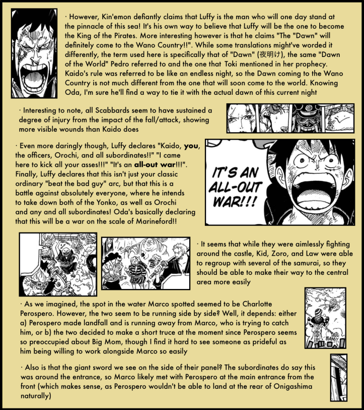 One Piece Chapter 987 in-depth analysis 3
